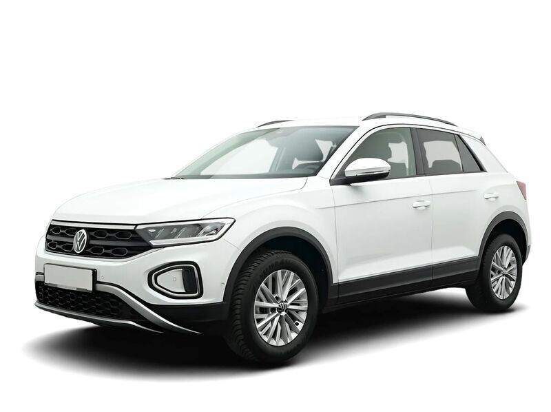 Weiss Gebraucht 2024 VW T-Roc Life SUV | 23.589 € (Fairer Preis) - Bild 1/4