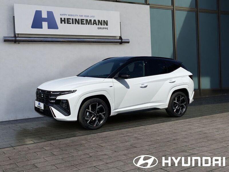 Serenity white / abyss bl Neu 2025 Hyundai Tucson N Line SUV | 38.666 € (Etwas zu teuer) - Bild 1/4