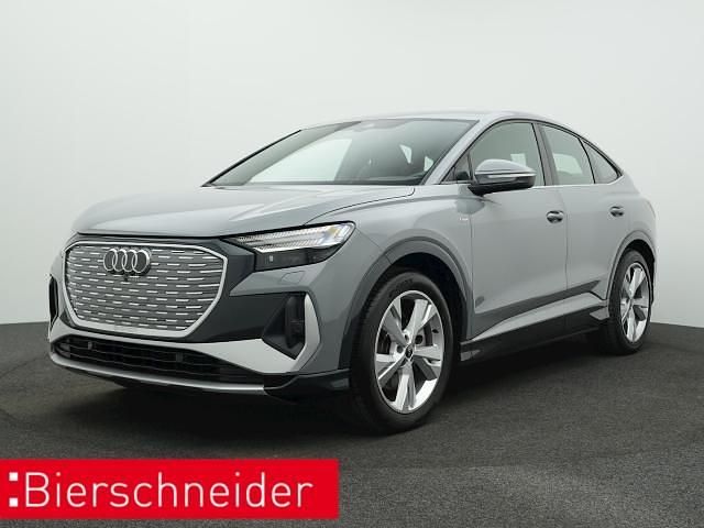Grau Gebraucht 2022 Audi Q4 Sportback e-tron S-Line SUV | 32.450 € (Fairer Preis) - Bild 1/3