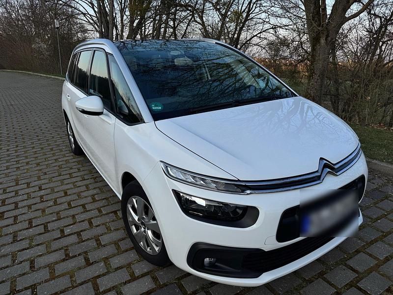 Gebraucht Citroën C4 SpaceTourer PureTech 131 PS (96 kW) 2019 Weiß Van / Kleinbus