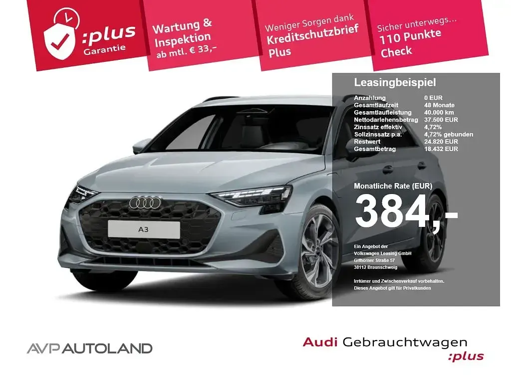 Gebraucht Audi A3 S-Line 204 PS (150 kW) 2025 Limousine