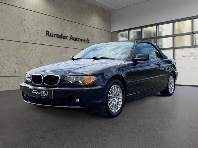 Blau Gebraucht 2003 BMW 318 Cabriolet Cabrio | 5.499 € (Fairer Preis) - Bild 1/4