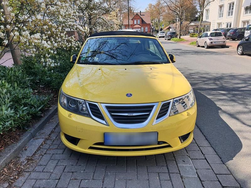 Gebraucht Saab 9-3 Cabriolet 200 PS (147 kW) 2008 Gelb Cabrio