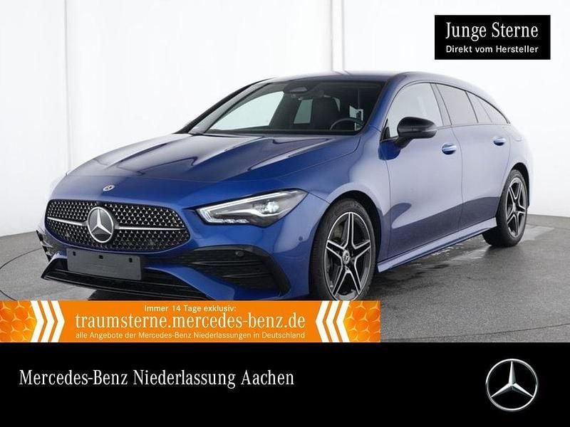 Spektralblau Gebraucht 2024 Mercedes CLA250 AMG Limousine | 37.490 € (Superpreis) - Bild 1/3