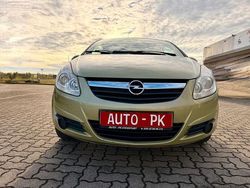 Gebraucht Opel Corsa Edition 80 PS (58 kW) 2007 Grün Kleinwagen