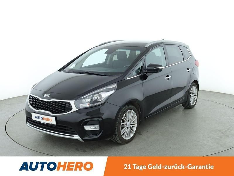 Schwarz Gebraucht 2017 Kia Carens Vision Van / Kleinbus | 14.330 € (Teuer) - Bild 1/3