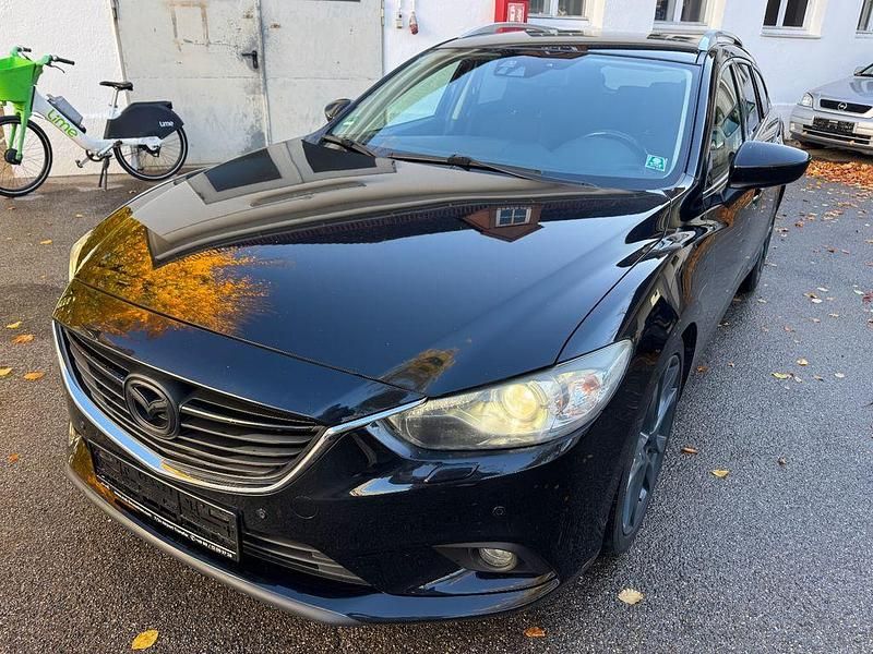 Schwarz Gebraucht 2013 Mazda 6 Sports-Line Kombi | 5.790 € (Fairer Preis) - Bild 1/4
