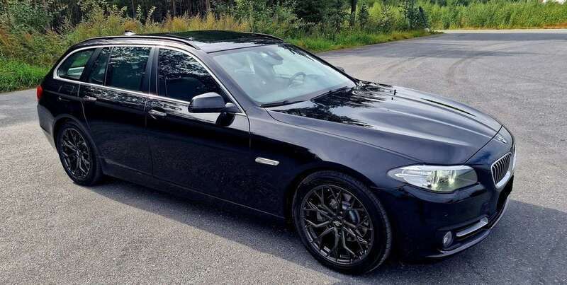 Schwarz Gebraucht 2014 BMW 520 Kombi | 13.550 € (Fairer Preis) - Bild 1/4