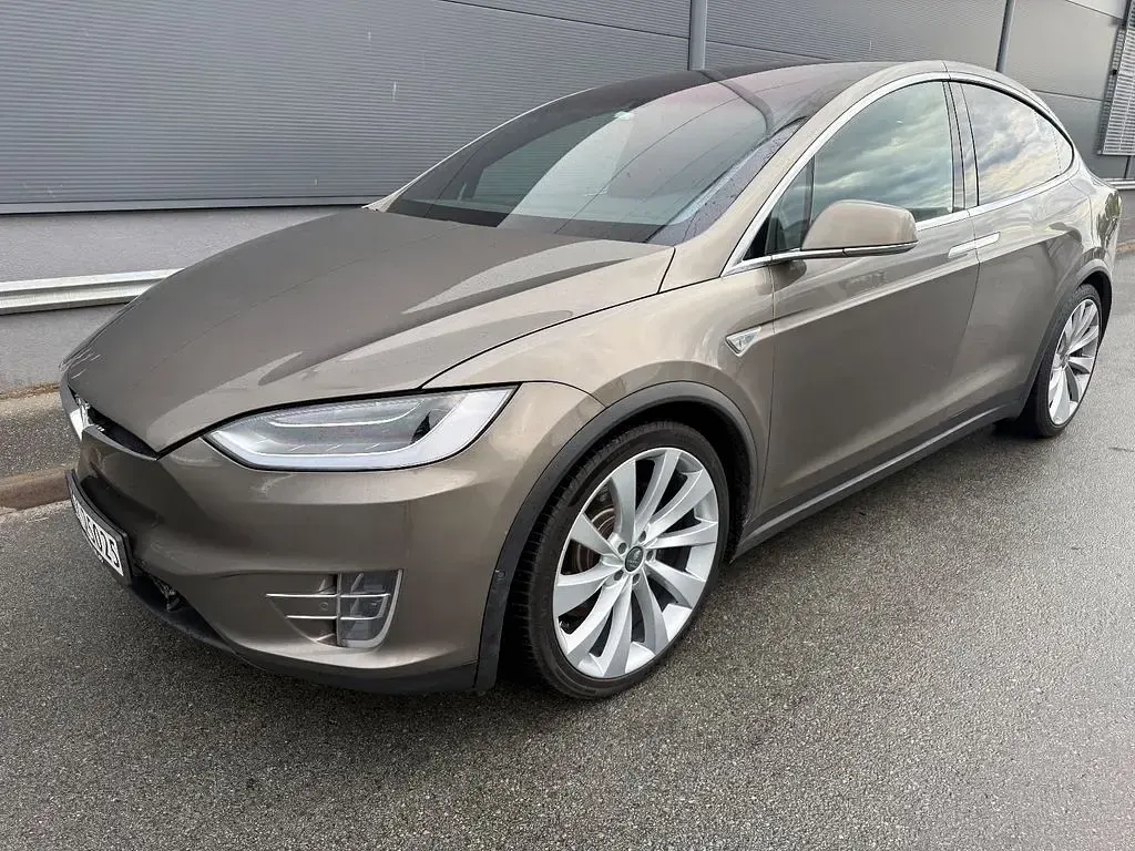 Gebraucht Tesla Model X 306 kW (417 PS) 2016 Beige SUV