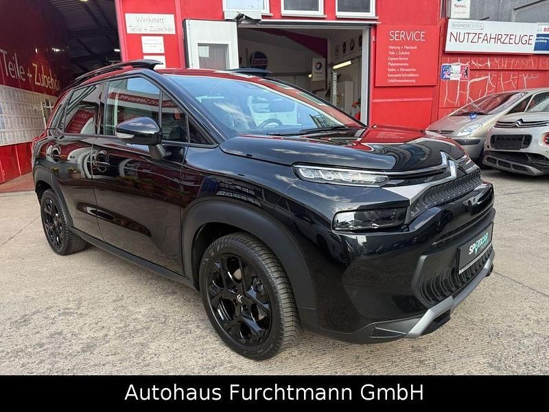Schwarz perla nera Gebraucht 2024 Citroën C3 Aircross PureTech SUV | 19.490 € (Fairer Preis) - Bild 1/4