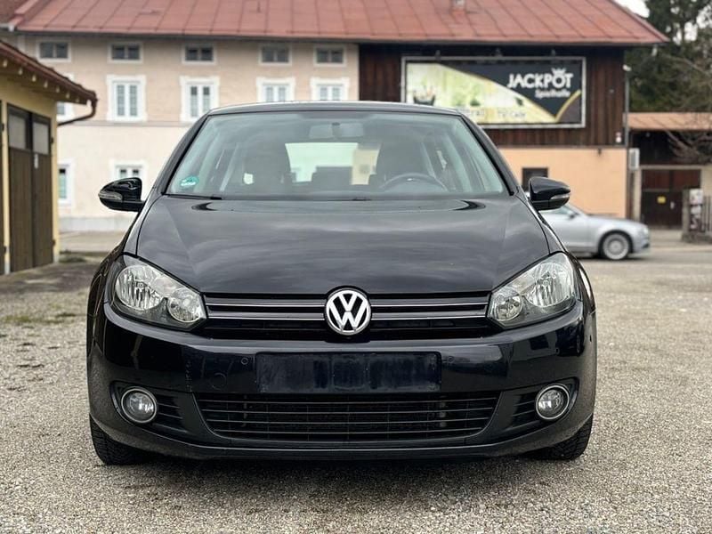 Gebraucht VW Golf VI Comfortline 110 PS (80 kW) 2009 Schwarz Kleinwagen