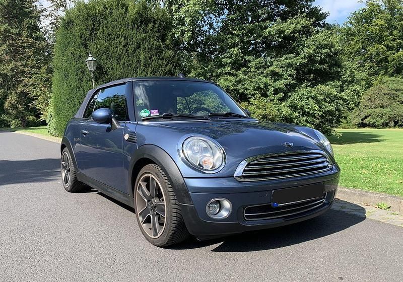 Blau Gebraucht 2009 Mini Cooper Cabriolet Cabrio | 8.450 € (Fairer Preis) - Bild 1/4