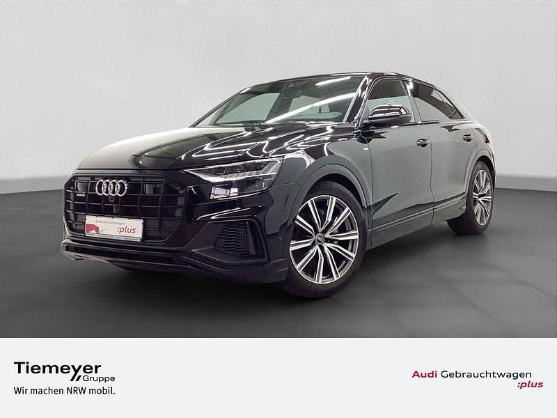 Mythosschwarz metallic Gebraucht 2023 Audi Q8 Ambiente SUV | 64.480 € (Fairer Preis) - Bild 1/4