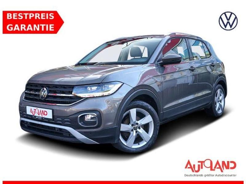 Limestone grey metallic (metallic) Gebraucht 2021 VW T-Cross Style SUV | 18.490 € (Fairer Preis) - Bild 1/4