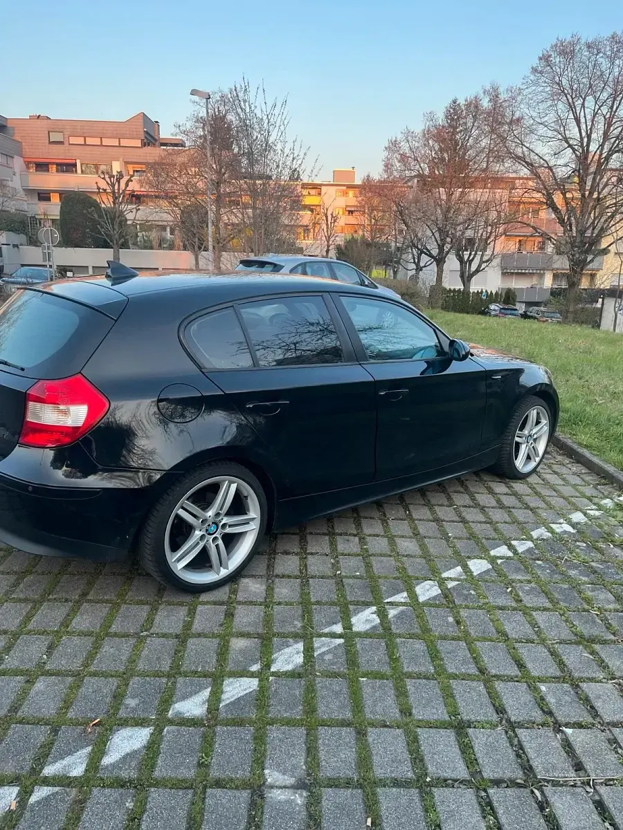 Brugt BMW 116 116 HK (85 kW) 2007 Sort Hatchback