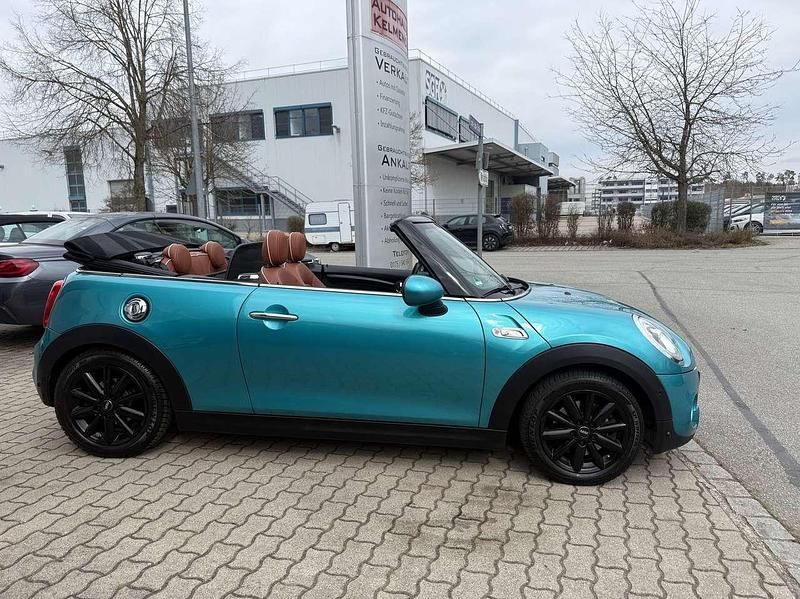 Gebraucht Mini Cooper S Cabriolet 192 PS (141 kW) 2016 Caribbean aqua metallic Cabrio