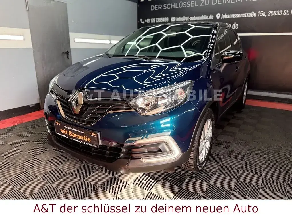 Gebraucht Renault Captur LIMITED 90 PS (66 kW) 2016 Blau SUV