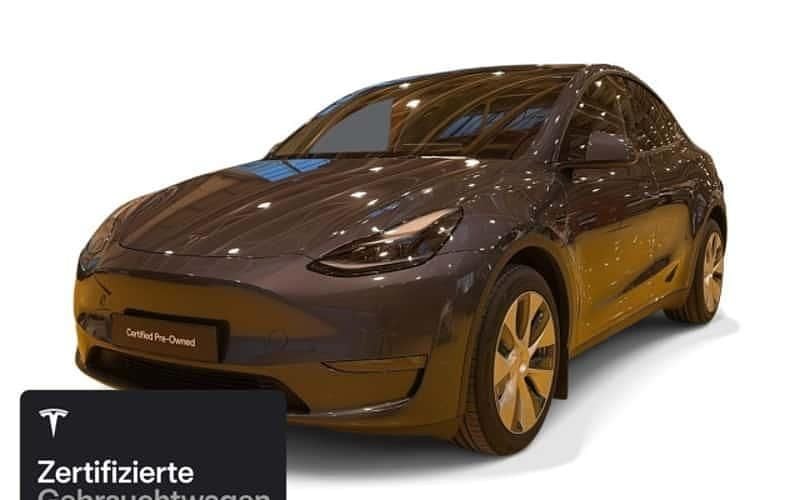 Silber Gebraucht 2021 Tesla Model Y SUV | 31.600 € (Fairer Preis) - Bild 1/4