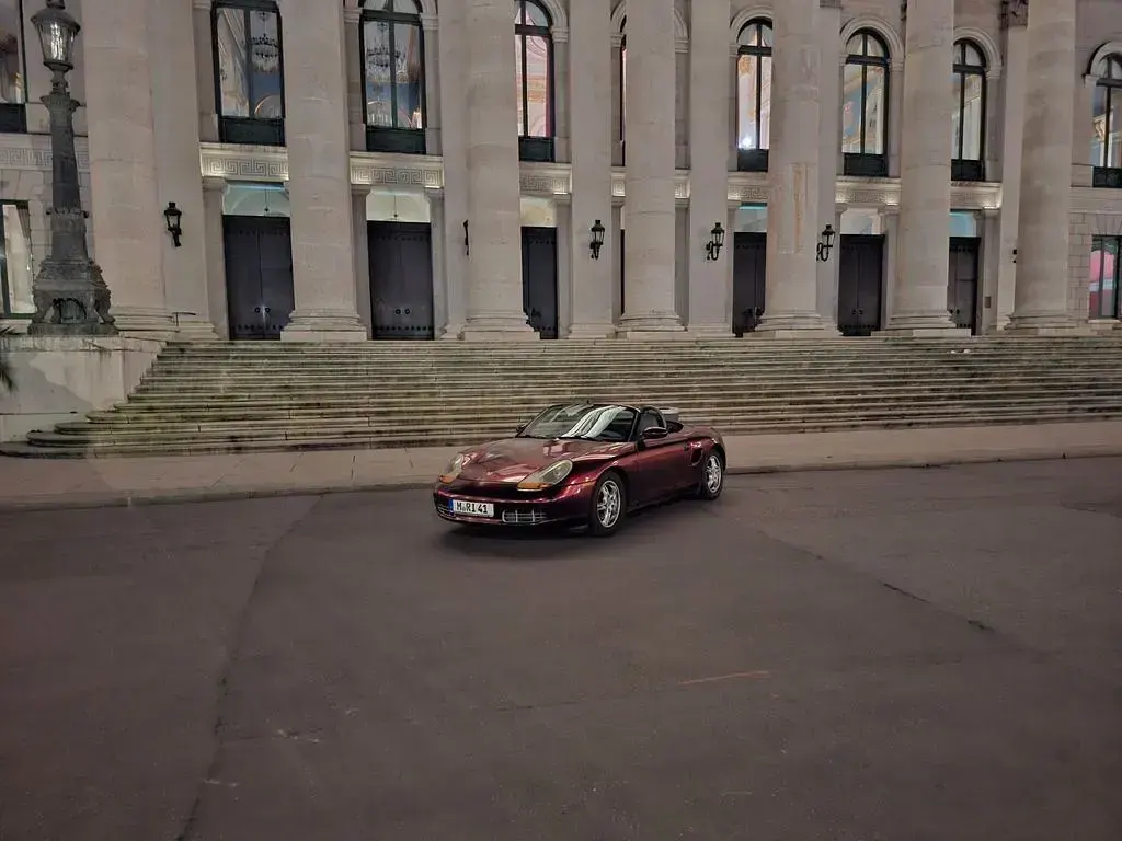 Usata Porsche Boxster 204 CV (150 kW) 1998 Rosso Cabrio