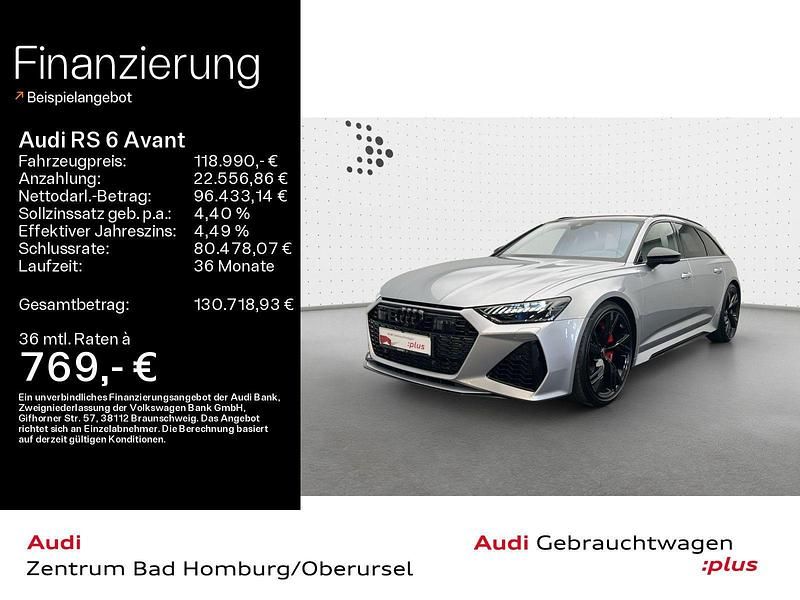 Gebraucht Audi RS6 Ambiente 600 PS (441 kW) 2025 Silber Kombi