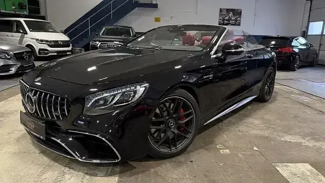 Gebraucht Mercedes S63 AMG AMG 612 PS (450 kW) 2018 Schwarz Cabrio