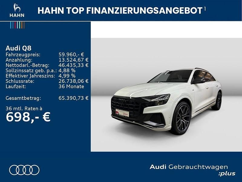Gebraucht Audi Q8 Competition 286 PS (210 kW) 2023 Carraraweiß SUV