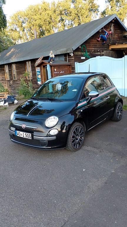 Gebraucht Fiat 500 69 PS (50 kW) 2012 Schwarz Kleinwagen