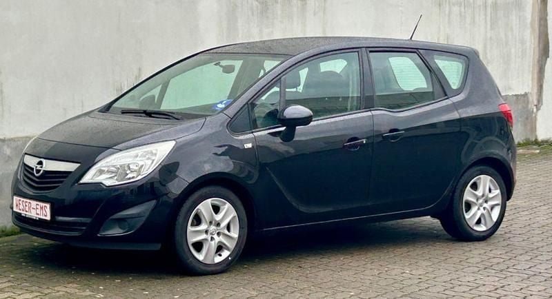 Schwarz Gebraucht 2010 Opel Meriva Edition Van / Kleinbus | 2.125 € (Superpreis) - Bild 1/4