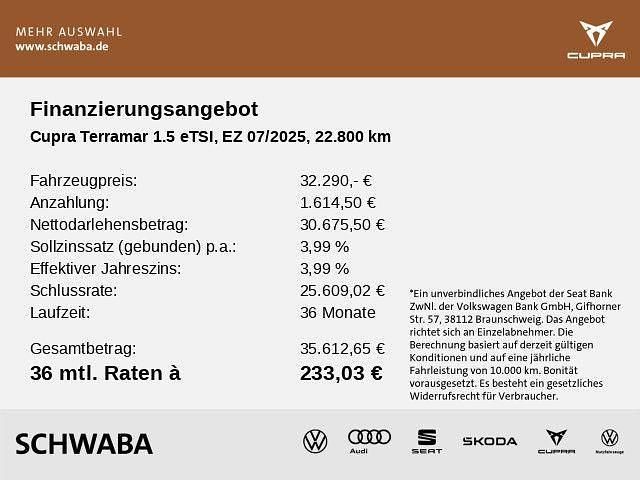 Second-hand Cupra Terramar 150 CP (110 kW) 2025 Gri SUV