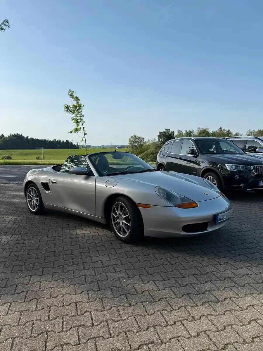 Gebraucht Porsche Boxster 220 PS (161 kW) 2005 Silber Cabrio