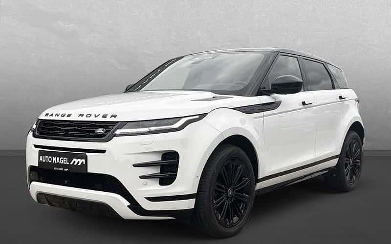 Weiß Gebraucht 2025 Land Rover Range Rover evoque SE Dynamic SUV | 63.890 € - Bild 1/4