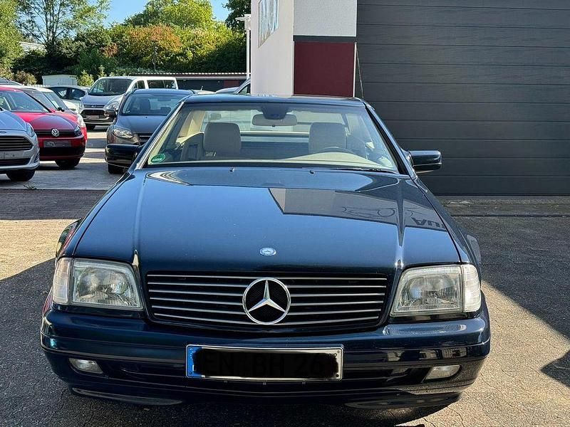 Gebraucht Mercedes SL280 193 PS (141 kW) 1997 Blau Cabrio