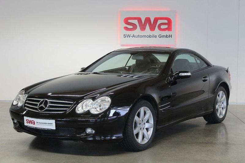 Schwarz Gebraucht 2004 Mercedes SL350 Cabrio | 22.999 € (Fairer Preis) - Bild 1/3