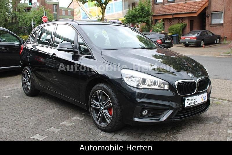 Gebraucht BMW 218 Active Tourer Advantage 136 PS (100 kW) 2018 Schwarz Van / Kleinbus