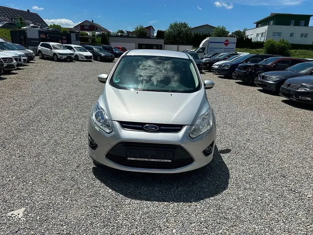 Gebraucht Ford C-MAX SYNC Edition 101 PS (74 kW) 2014 Silber Van / Kleinbus