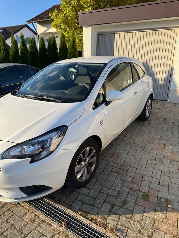 Weiß Gebraucht 2017 Opel Corsa Edition Kleinwagen | 6.700 € (Fairer Preis) - Bild 1/4
