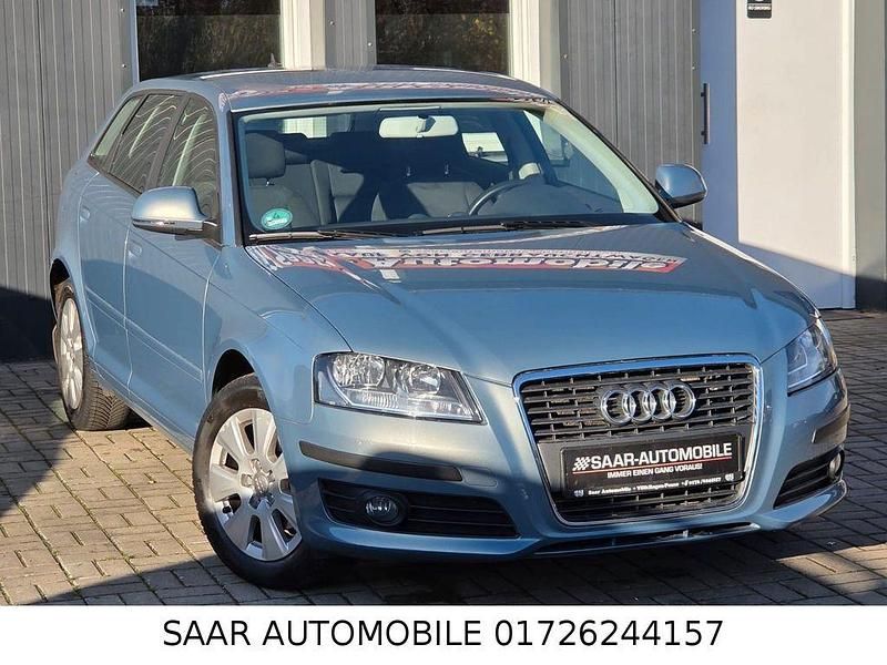 Blau Gebraucht 2009 Audi A3 Attraction Limousine | 7.450 € (Fairer Preis) - Bild 1/4