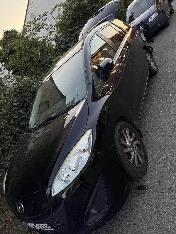 Schwarz Gebraucht 2013 Mazda 5 Center-Line Van / Kleinbus | 3.200 € (Superpreis) - Bild 1/4