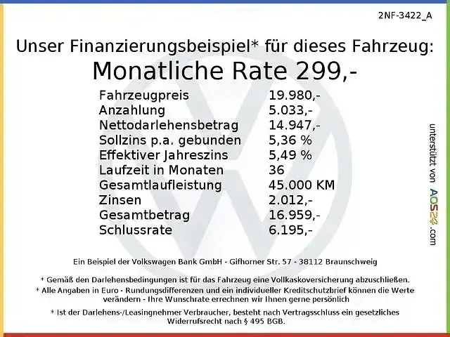 Gebraucht VW Caddy 75 PS (55 kW) 2022 Andere Van / Kleinbus