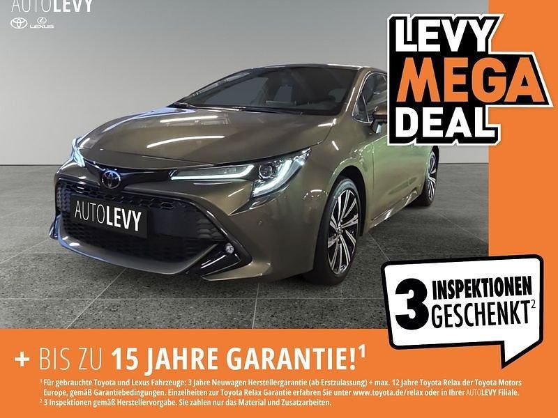 Braun metallic Gebraucht 2022 Toyota Corolla Limousine | 17.270 € (Guter Preis) - Bild 1/4