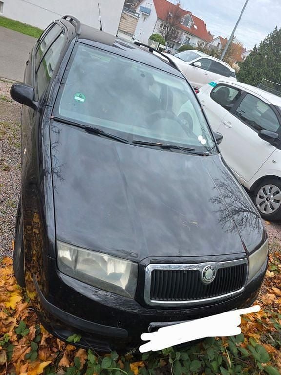 Schwarz Gebraucht 2008 Skoda Fabia Classic Kombi | 1.500 € (Guter Preis) - Bild 1/4