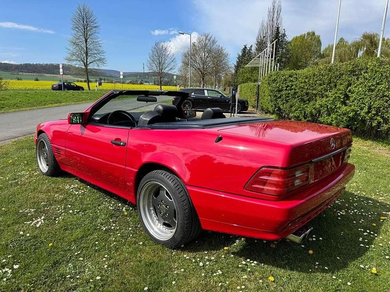 Gebraucht Mercedes SL320 231 PS (169 kW) 1993 Rot Cabrio