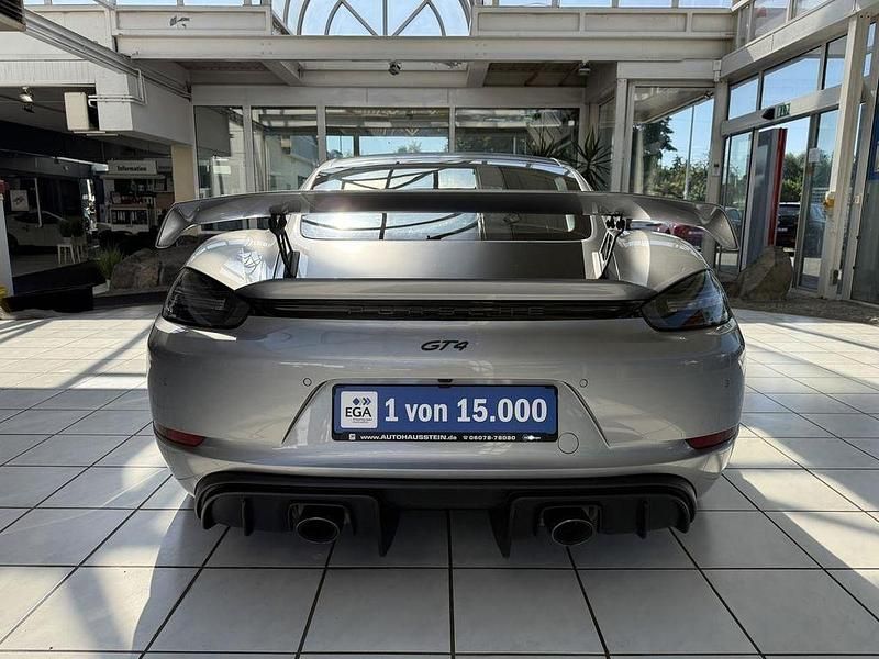 Gebraucht Porsche 718 Cayman GT4 Chrono 420 PS (308 kW) 2021 Silber Coupé