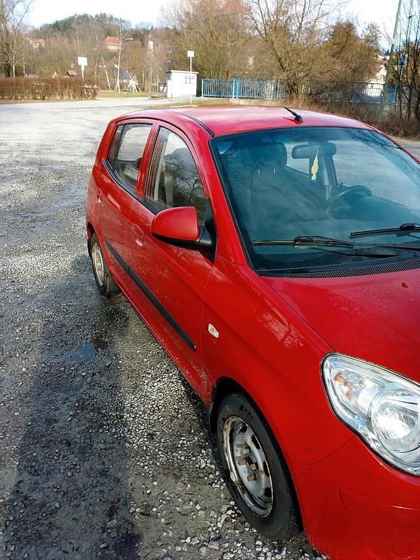 Gebraucht Kia Picanto 63 PS (46 kW) 2009 Rot Kleinwagen