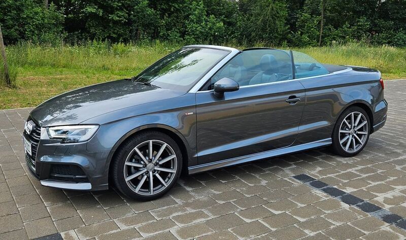 Grau Gebraucht 2016 Audi A3 Cabriolet Sport Cabrio | 22.200 € (Fairer Preis) - Bild 1/4