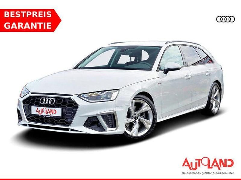 Weiß Gebraucht 2023 Audi A4 S-Line Kombi | 30.490 € (Superpreis) - Bild 1/4