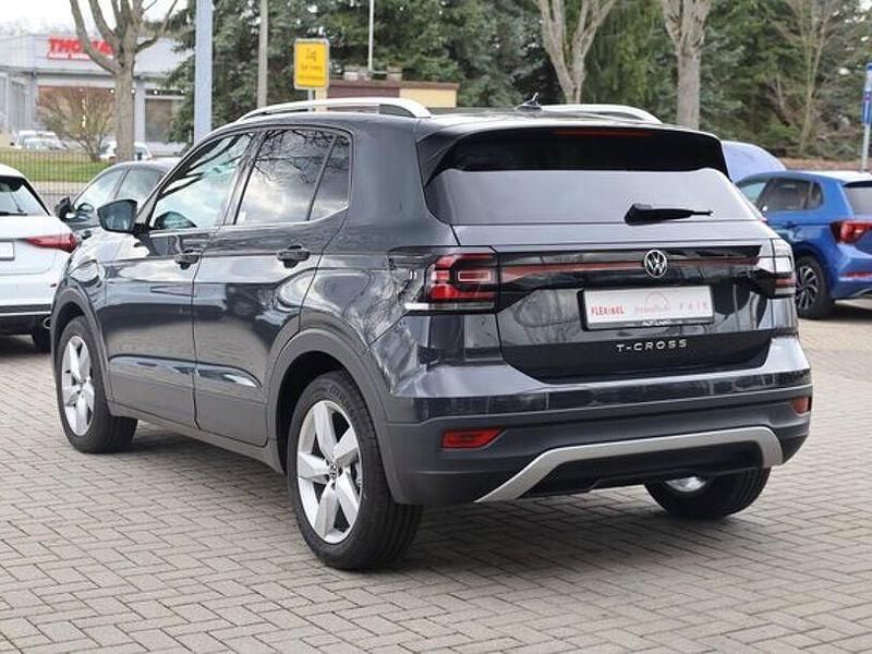 Gebraucht VW T-Cross Style 110 PS (80 kW) 2021 Grau SUV