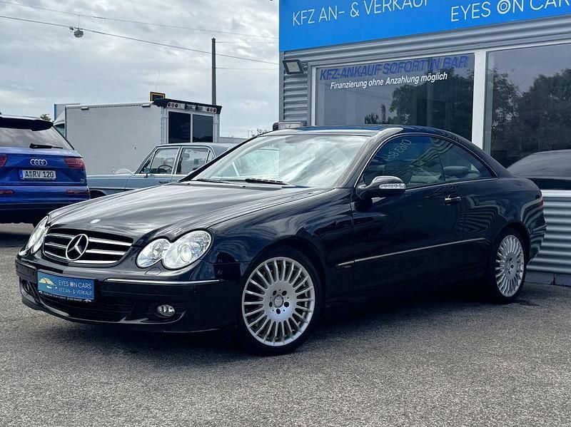Schwarz Gebraucht 2009 Mercedes CLK320 Avantgarde Coupé | 8.800 € (Fairer Preis) - Bild 1/4