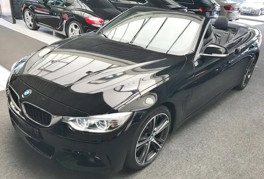 Second-hand BMW 430 Cabriolet M Sport 252 CP (185 kW) 2017 Negru Cabrio