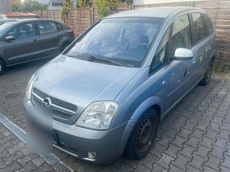 Silber Gebraucht 2003 Opel Meriva Van / Kleinbus | 590 € (Superpreis) - Bild 1/4